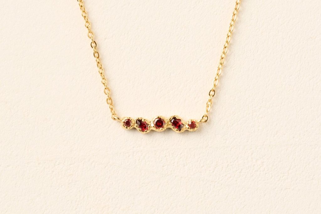 The Jewellery Spacing Test: Metal, Colour and Necklines