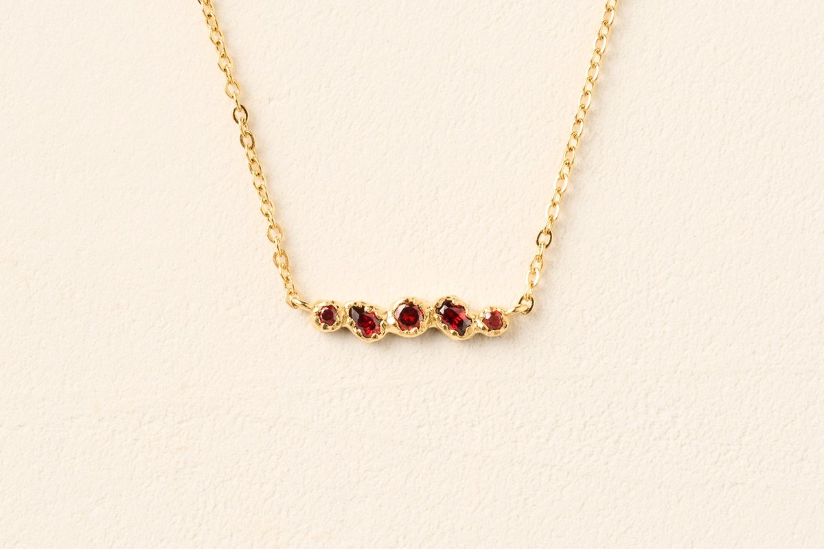 The Jewellery Spacing Test: Metal, Colour and Necklines